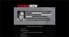 Desktop Screenshot of crisisnow.net